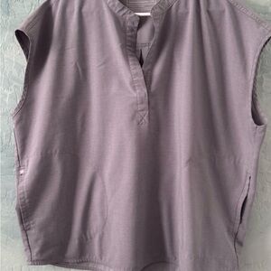 Figs Raphela Top - light gray XXL